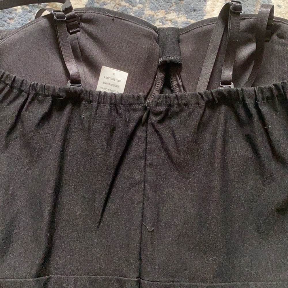 Black Mini Dress - Picture 4 of 5